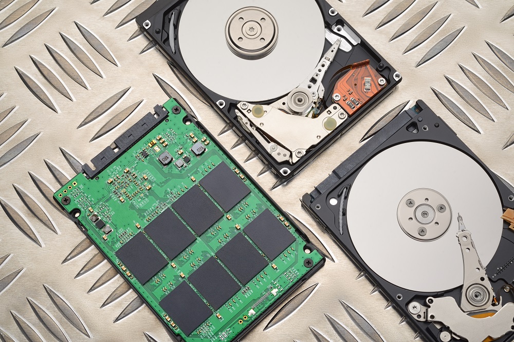 HDD and SSD disk drives which can be copied through a offsite computer backup service